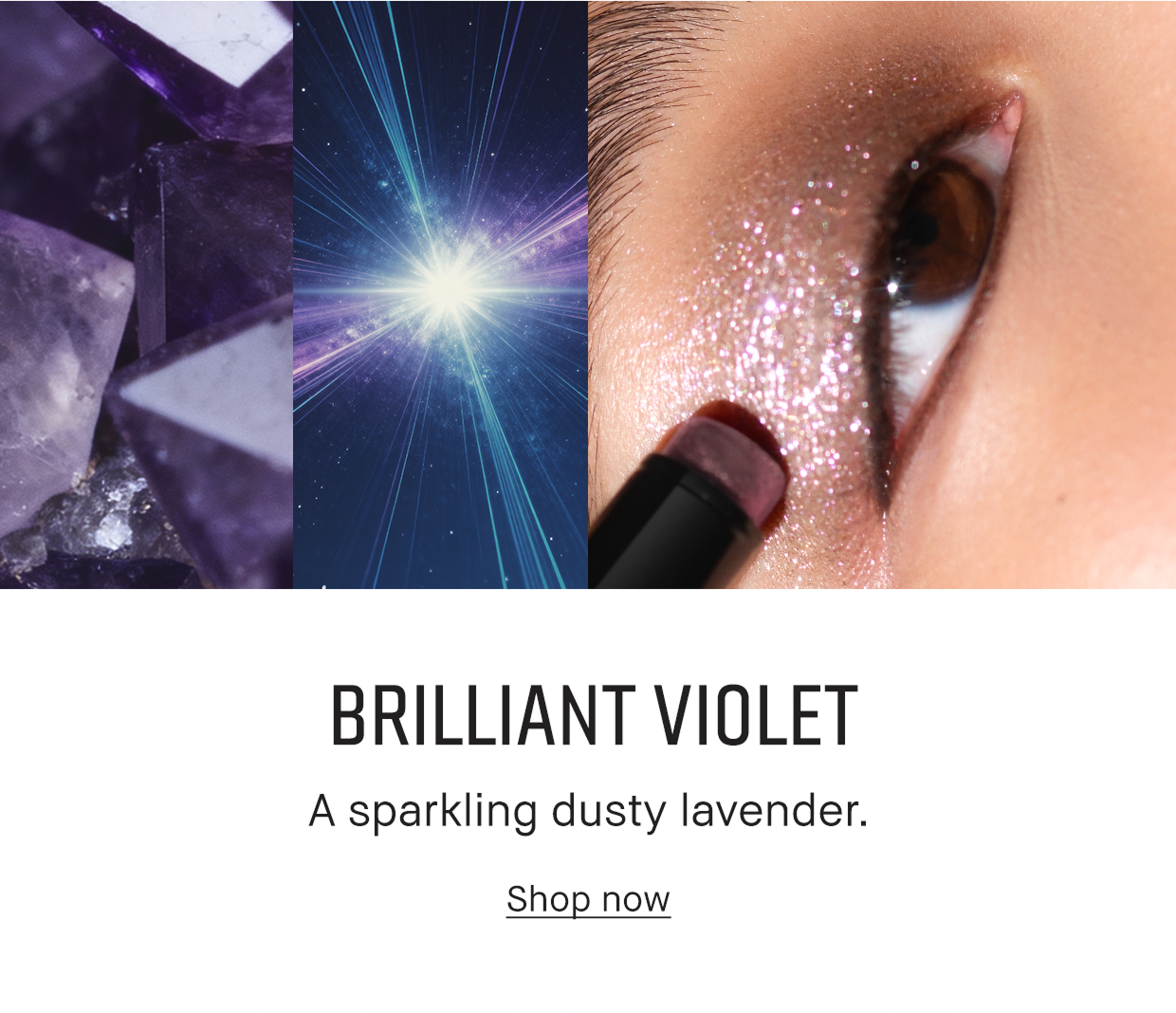 Brilliant Violet | A sparkling dusty lavender | Shop now 