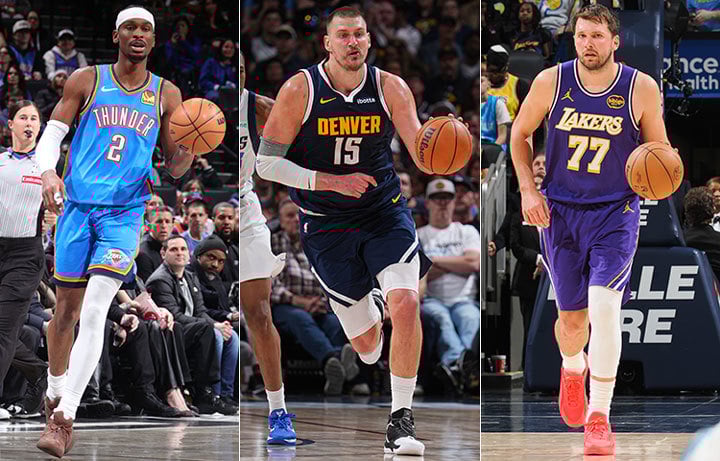 Shai Gigleous-Alexander, Nikola JokiÄ‡, Luka DonÄ iÄ‡