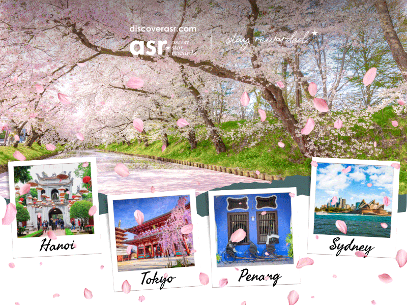 Create your love story across enchanting cities with Ascott.