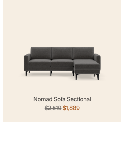 Nomad Sofa Sectional
