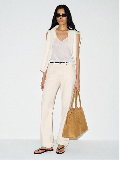 Reece Low Rise Denim Pants