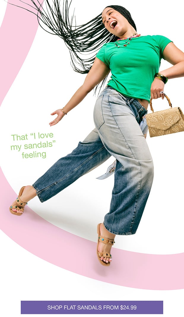 Shop Flat Sandals From $24.99