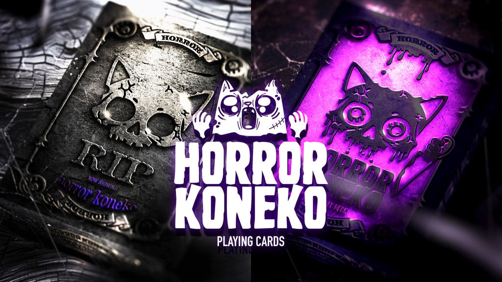 Horror Koneko – Creepy Cute Playing Cards