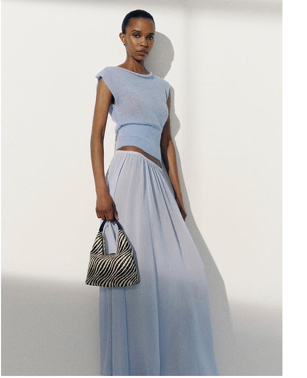 Rhiannon Sheer Alpaca Sweater Top