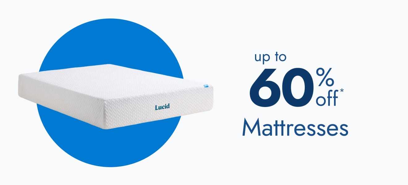Up to 60% off Mattresses