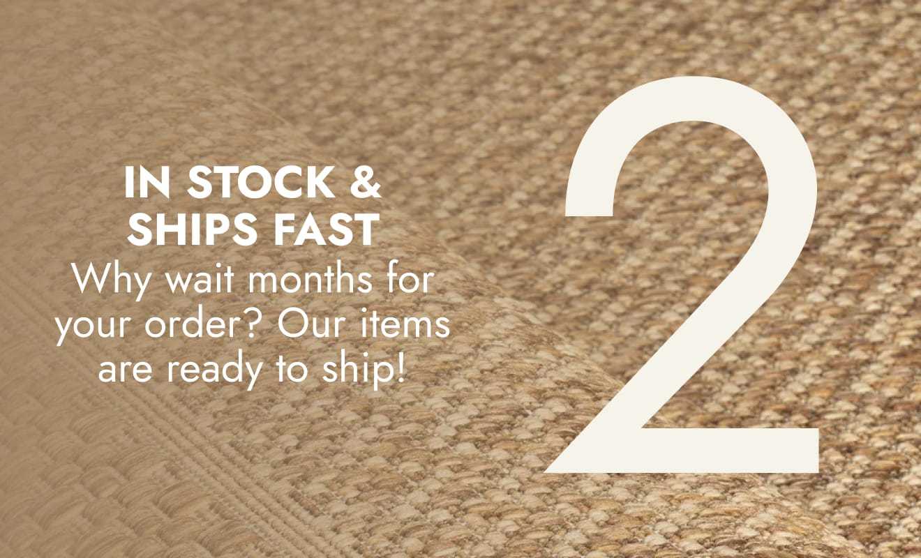 2. In stock & ships fast