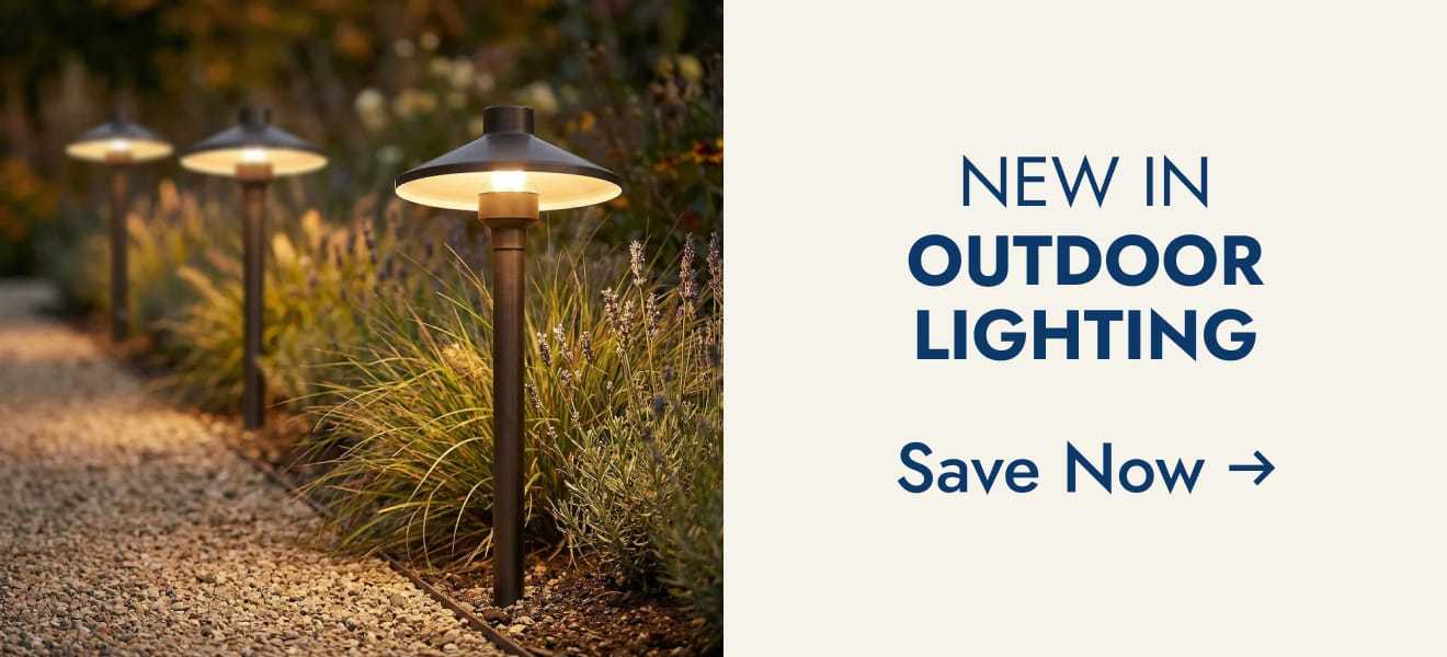 New in outdoor lighting