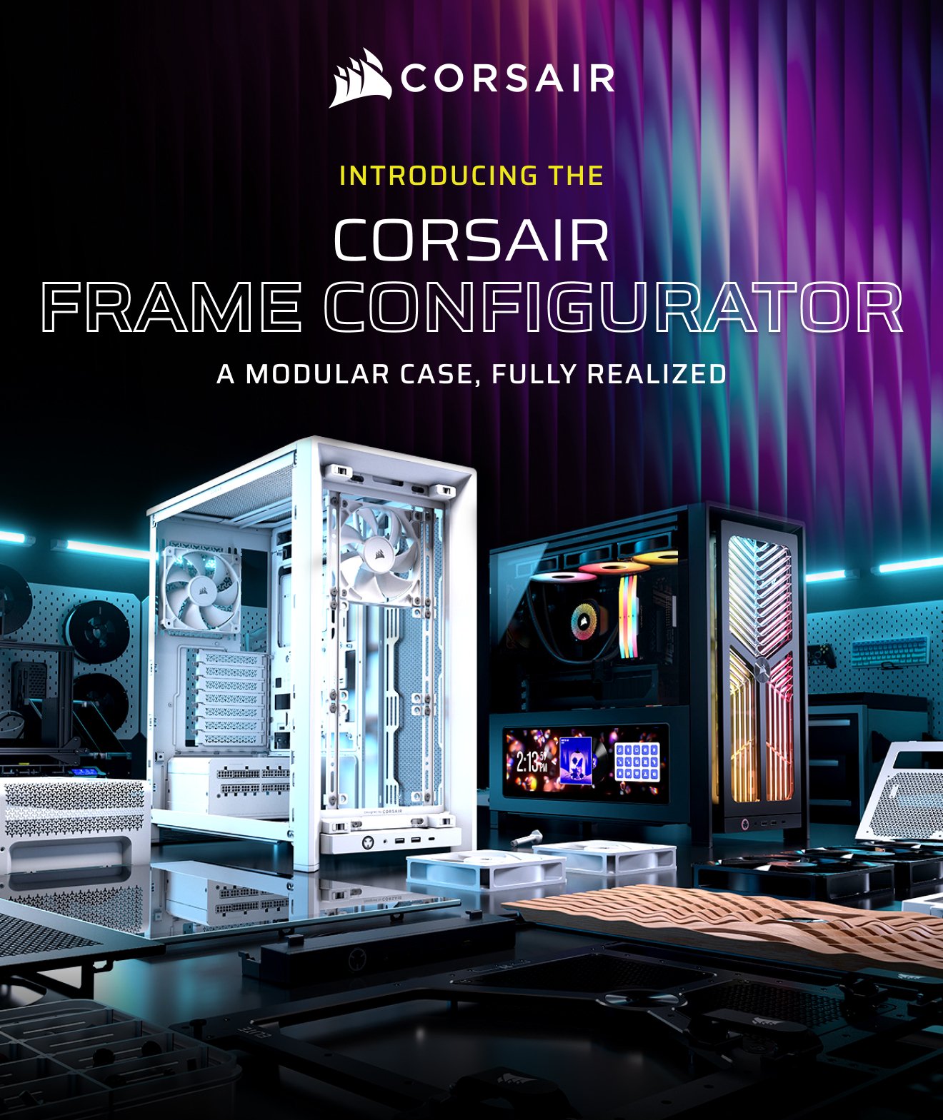 INTRODUCING THE CORSAIR FRAME CONFIGURATOR