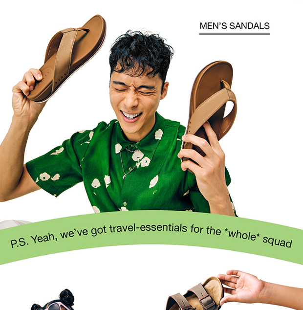 MEN’S SANDALS