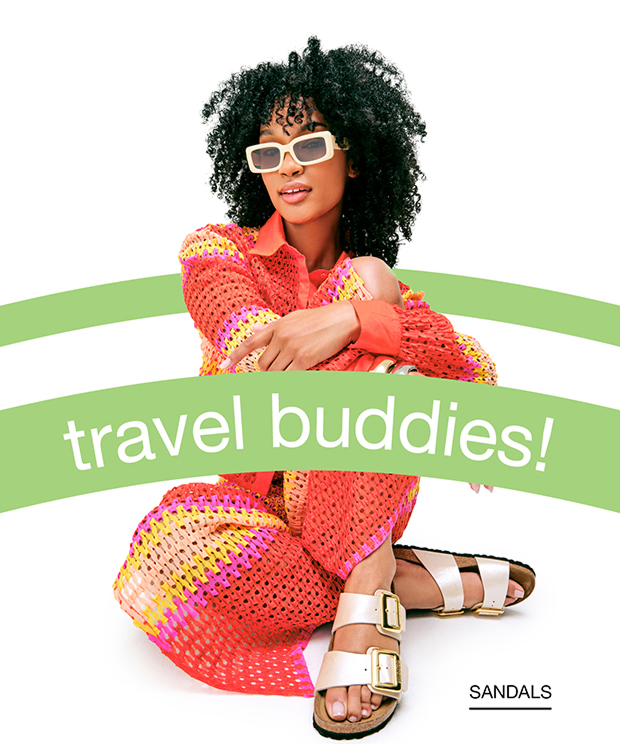 travel buddies! | SANDALS