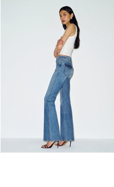 Colie Stretch Low Rise Bootcut Jeans