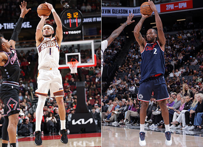 Devin Booker, Kawhi Leonard