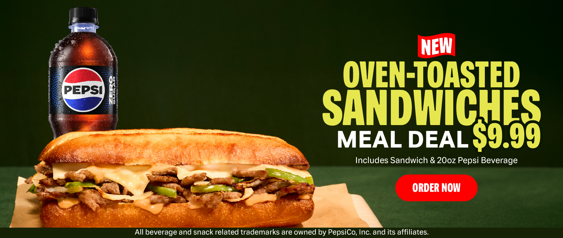 New Oven Toasted Sandwiches