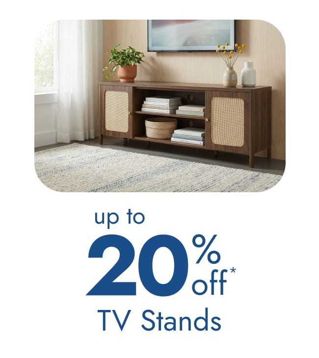 Up to 20% off TV stands