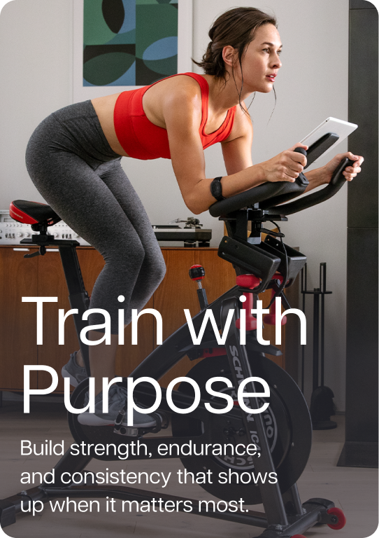 Train with Purpose. Build strength, endurance, and consistency that shows up when it matters most.