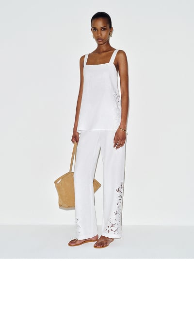 Kristen Linen Two Piece