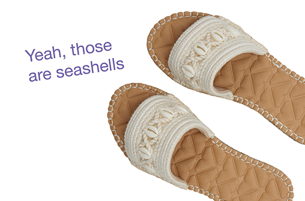 Yeah, those are seashells