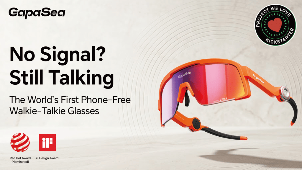 GapaSea Phone-Free Walkie-Talkie Glasses