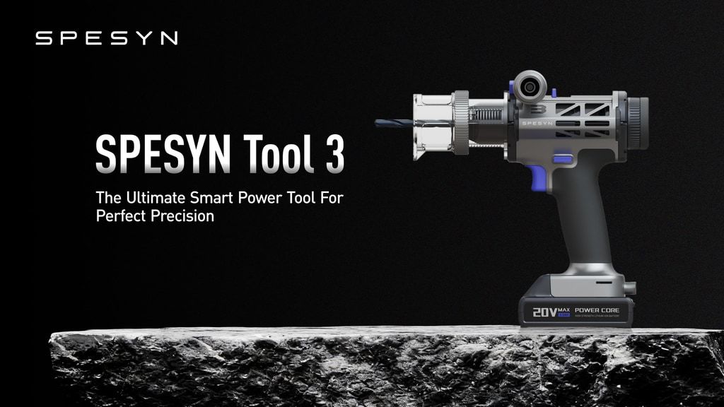 SPESYN Tool 3: Handheld Power Tool with Drill-Press Precision