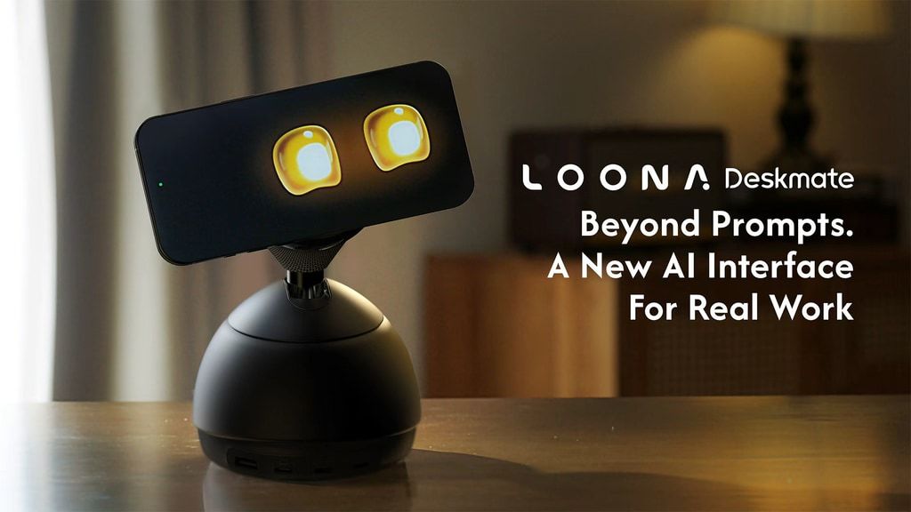Loona Deskmate: AI Co-Worker That Lives on Your Desk