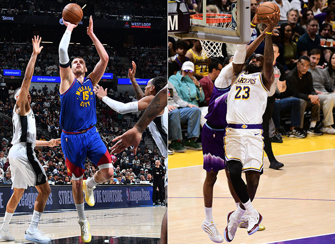 Nikola Jokić, LeBron James