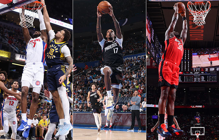 Paul Reed, Jamaree Bouyea, Clint Capela