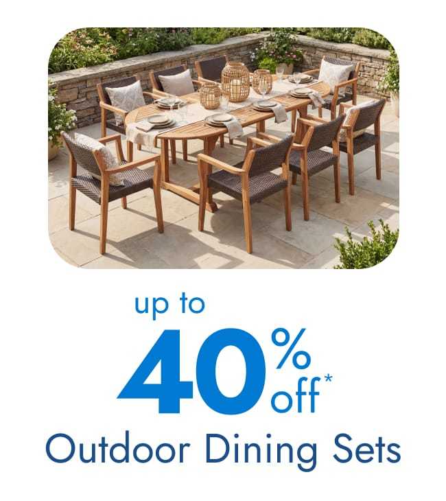 Outdoor dining sets
