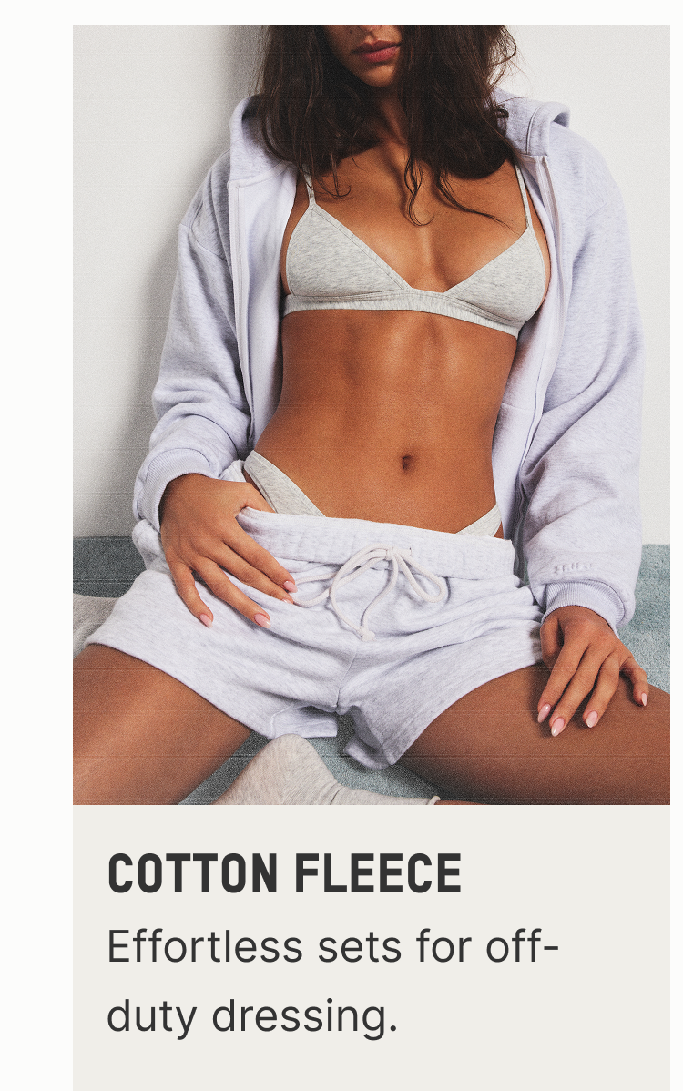 COTTON FLEECE