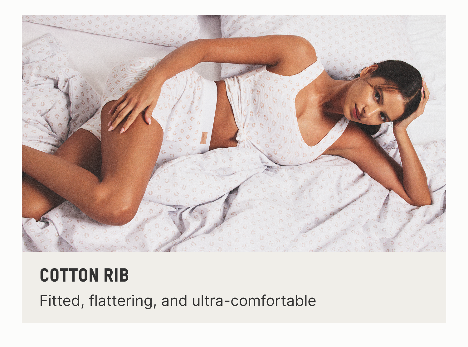 COTTON RIB