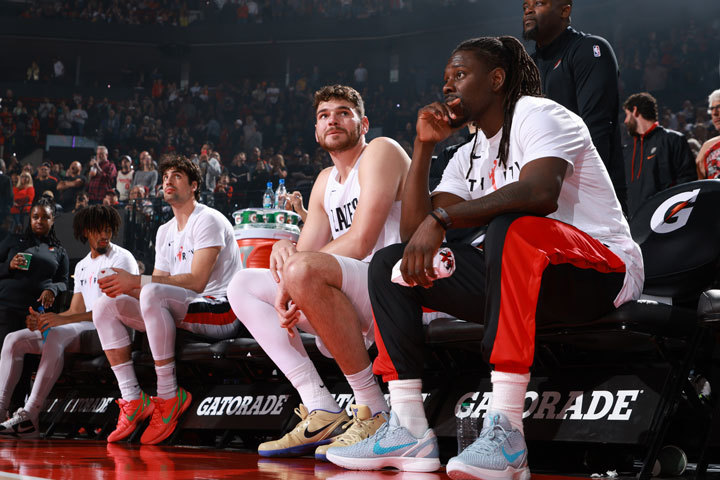 Donovan Clingan, Jrue Holiday, Deni Avdija