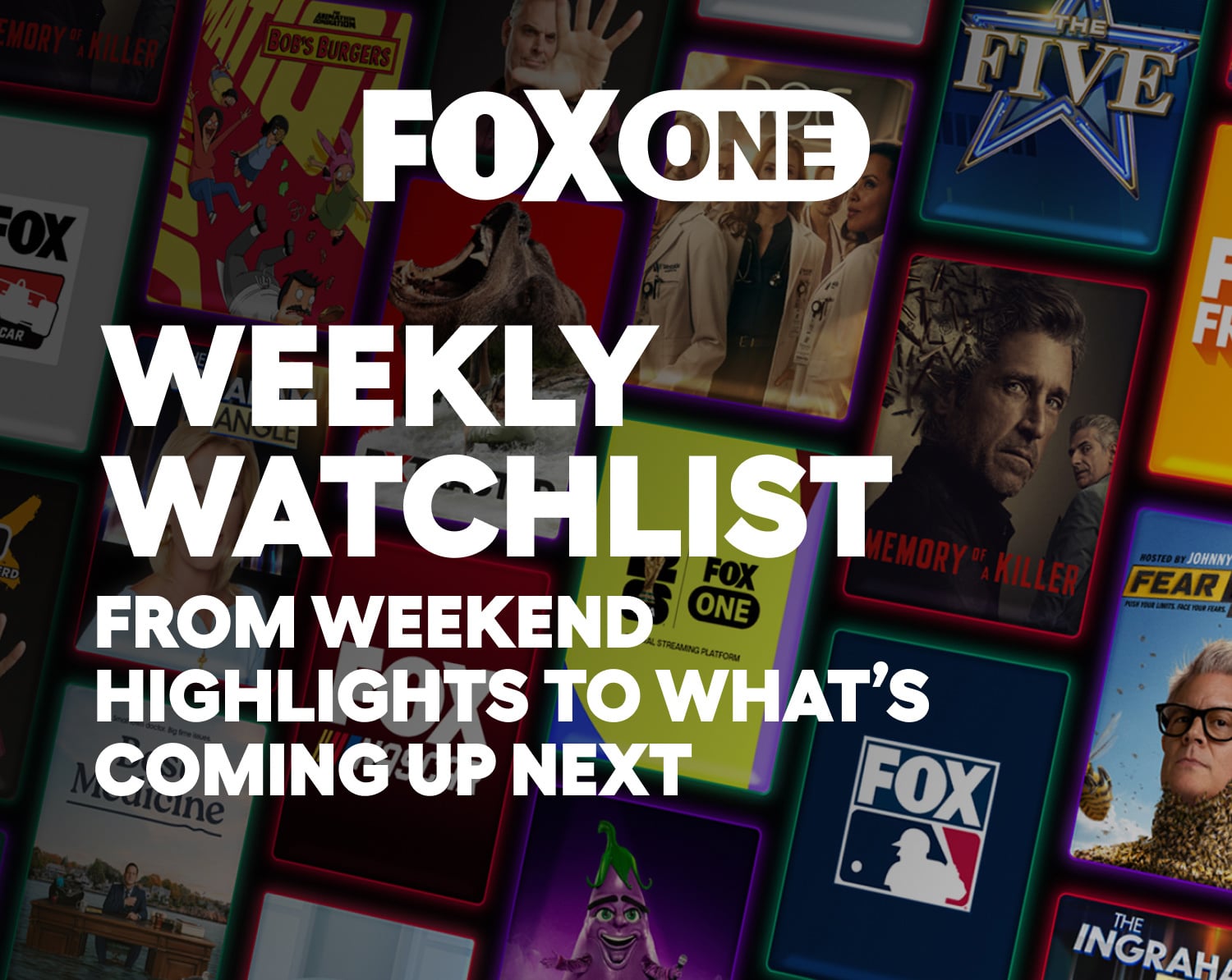 Weekly Watchlist