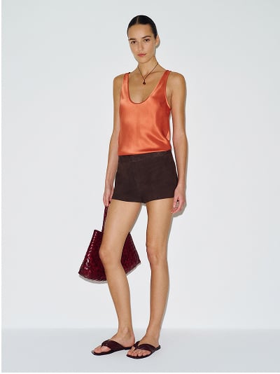 Clara Silk Bermuda Short