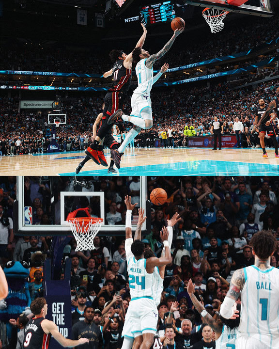 LaMelo Ball, Miles Bridges, Brandon Miller