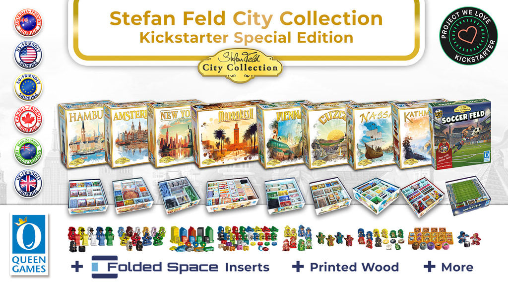 Stefan Feld City Collection 1-8&nbsp;– Special Editions