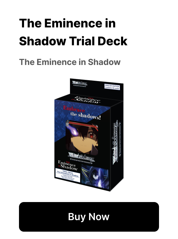The Eminence in Shadow Trial Deck