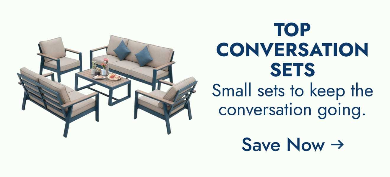 Top conversation sets--small sets to keep the conversation going--save now