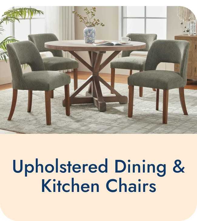 Upholstered dining & kitchen chairs