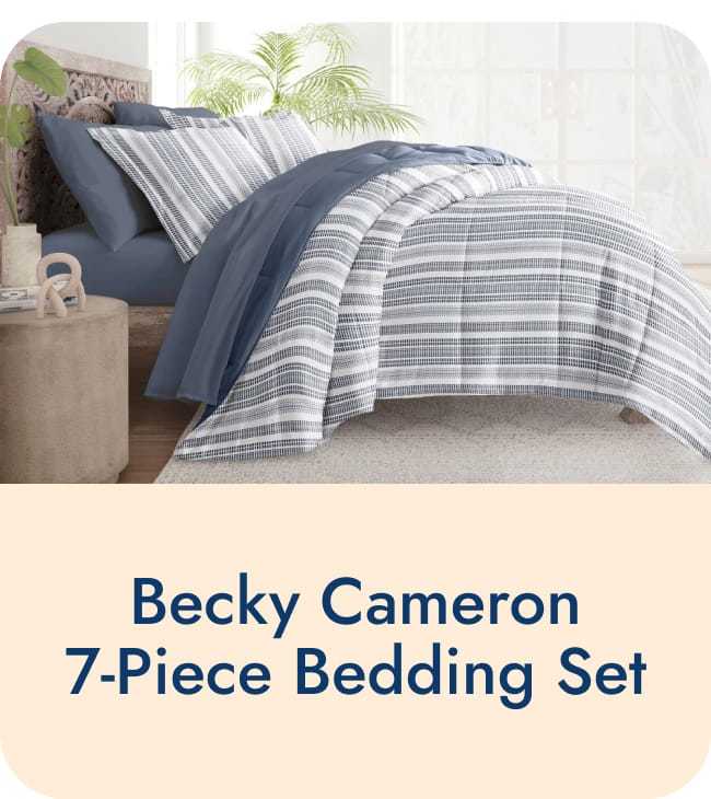 Becky cameron 7-piece bedding set