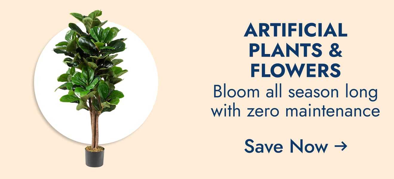 Artificial plants & flowers