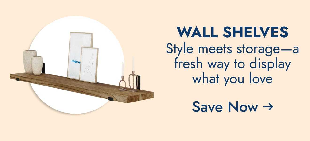 Wall shelves