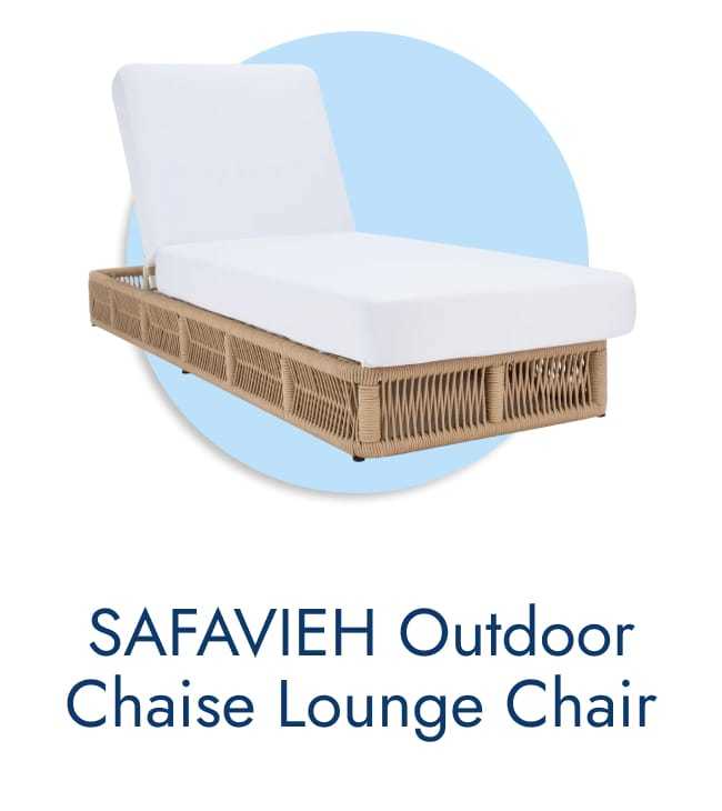 Safavieh Outdoor chaise lounge chair