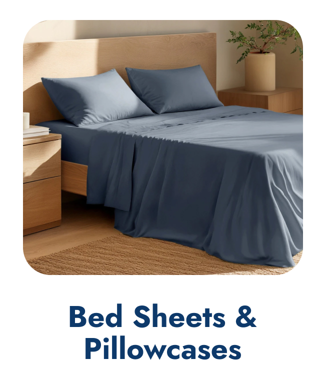 Bed sheets & pillowcases