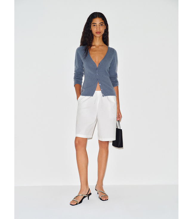 Bloom Cashmere V - Neck Cardigan