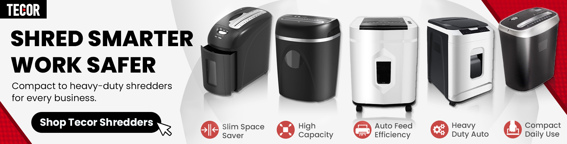 Tecor Shredders Sales