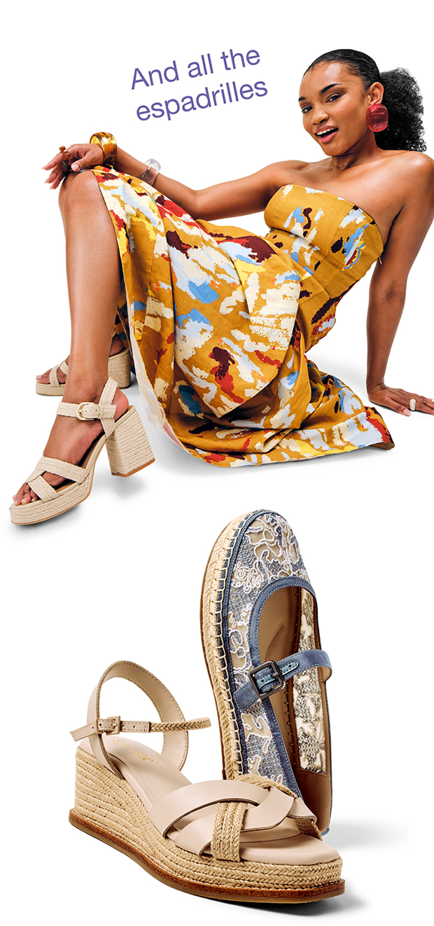 And all the espadrilles