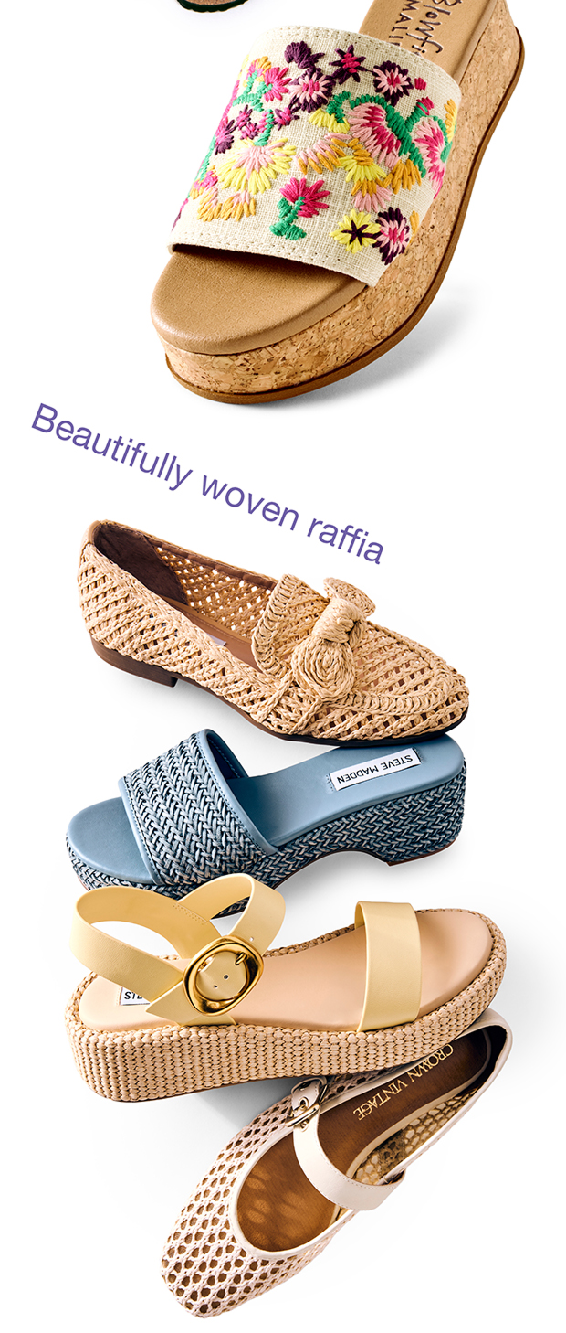 Beautifully woven raffia