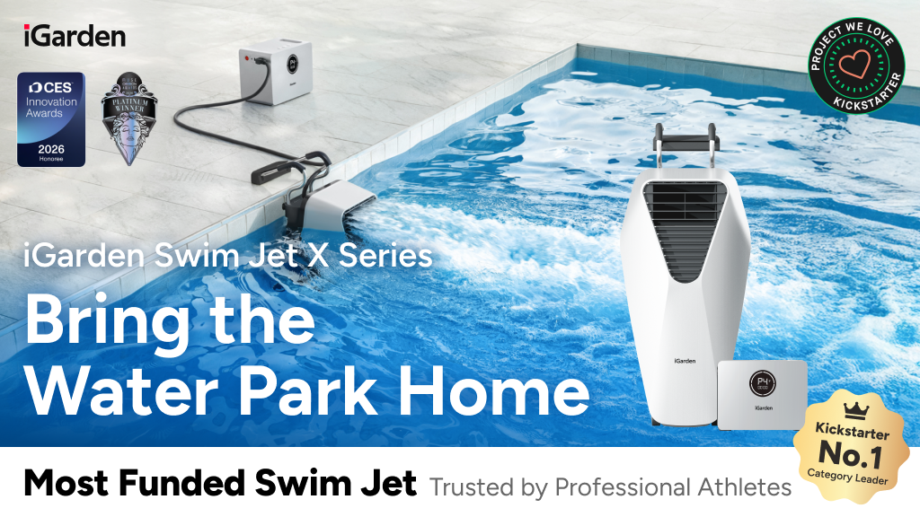 iGarden Swim Jet X Series: Universal, Portable Pool Swim Jet