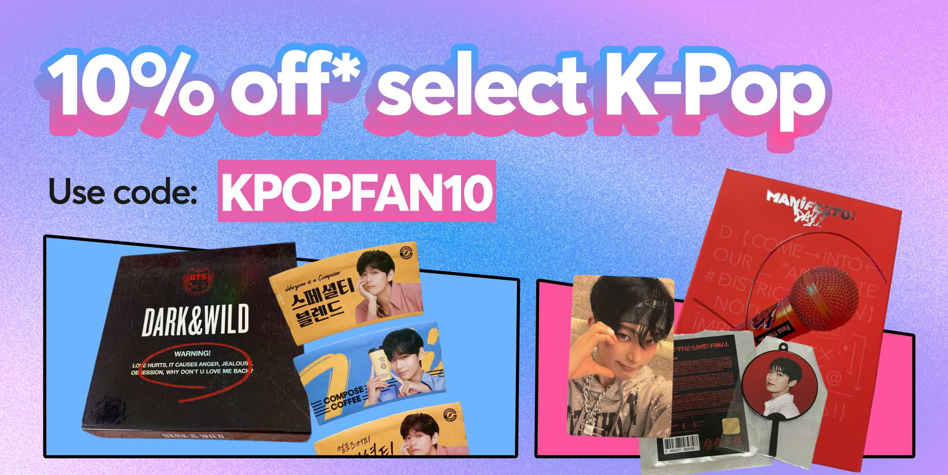 KPOP Fan flash sale