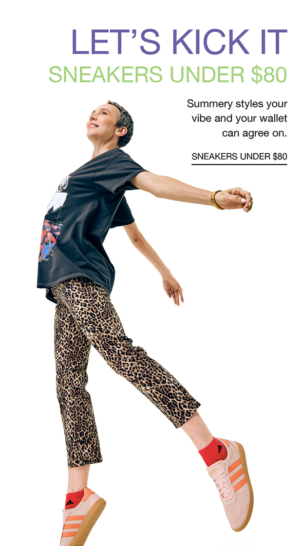 Let's Kick It | Summery styles your vibe and your wallet can agree on. | Sneakers Under $80