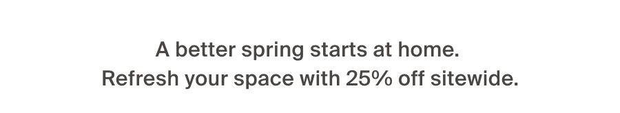 April Reset Announcement